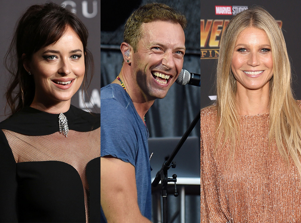 Dakota Johnson, Chris Martin, Gwyneth Paltrow Dakota Johnson, Chris Martin, Gwyneth Paltrow